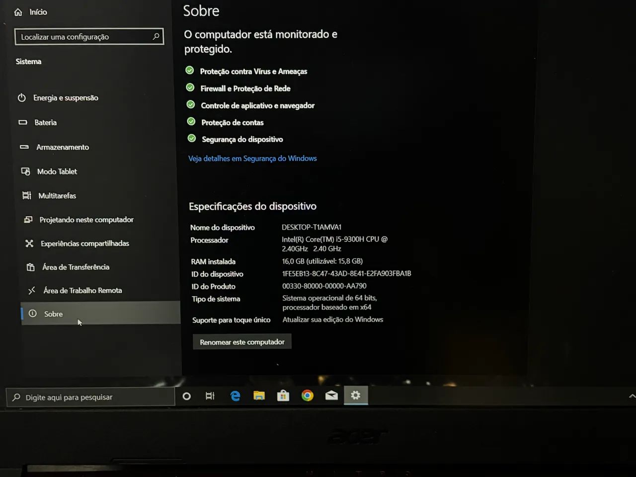 Notebook Acer Nitro 5 - Foto 3