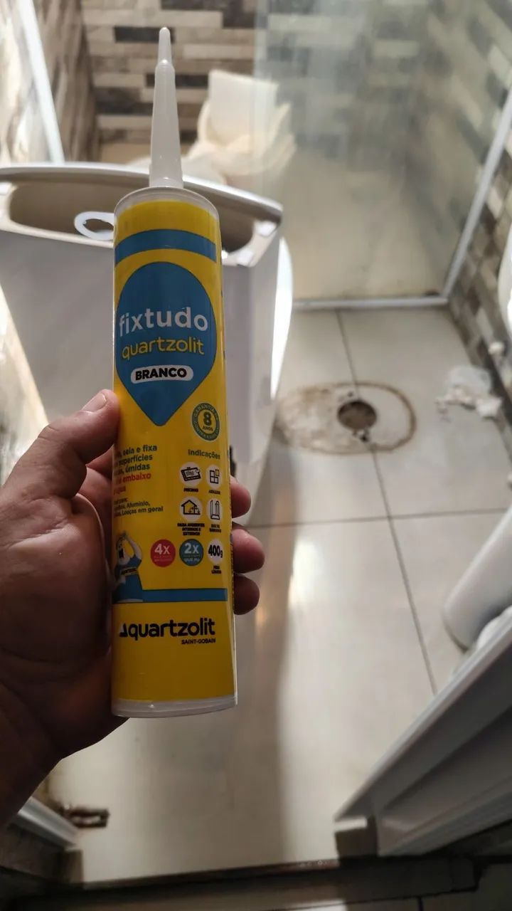      11,00 $$     kit silicone e fixatudo quartzolit  - Foto 2