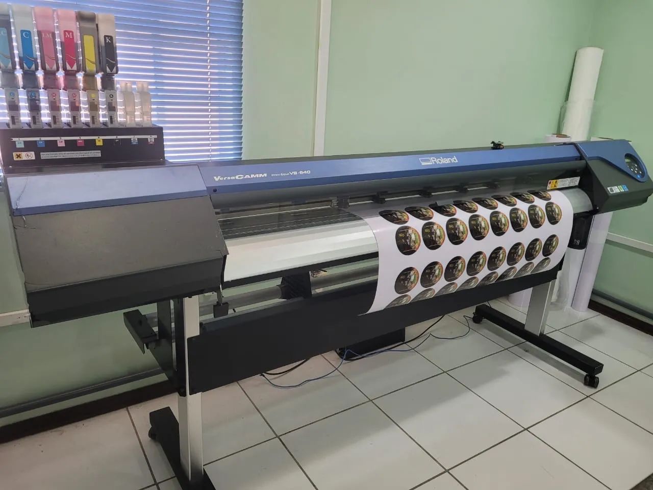 Impressora VS-640 com recorte 