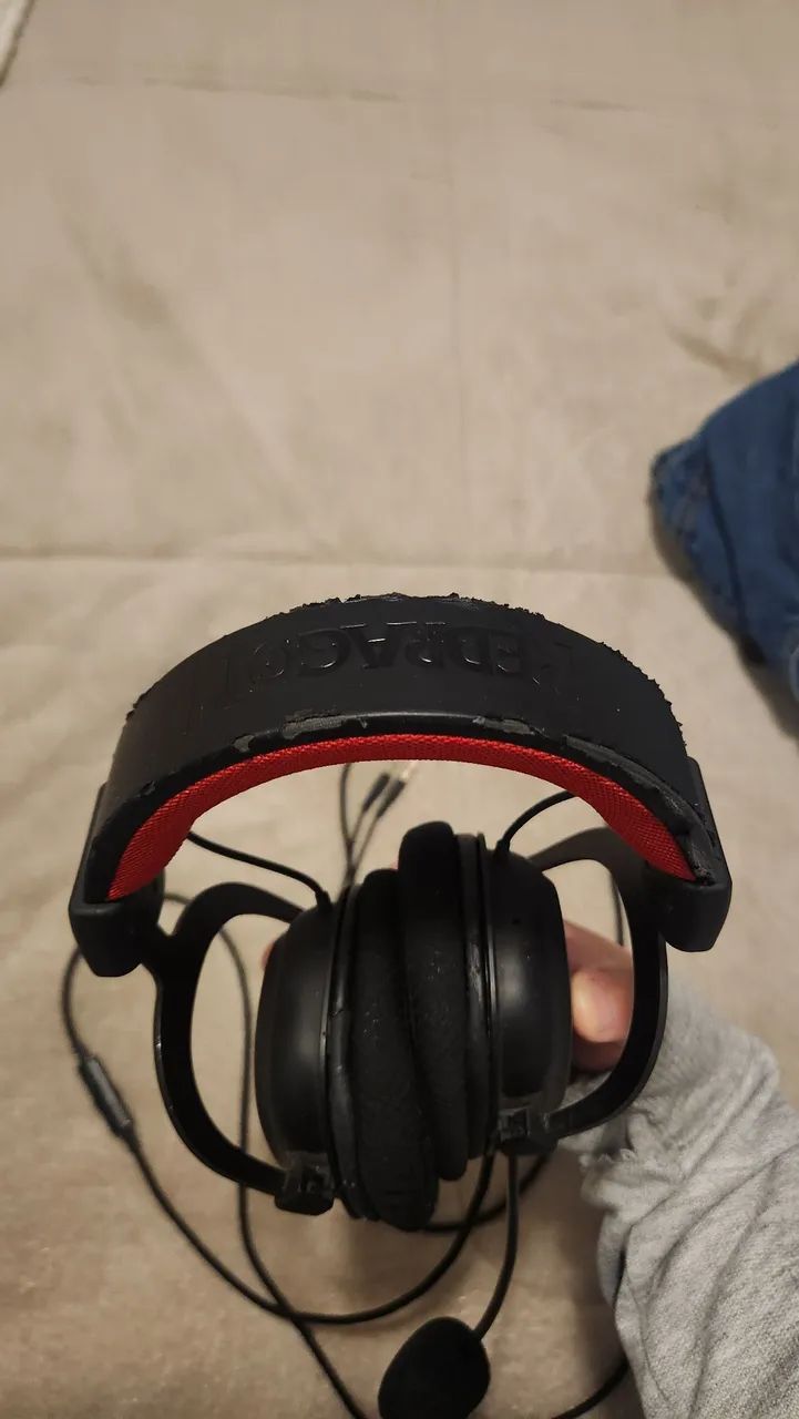 Headset Redragon Zeus P2 Usado. - Foto 4