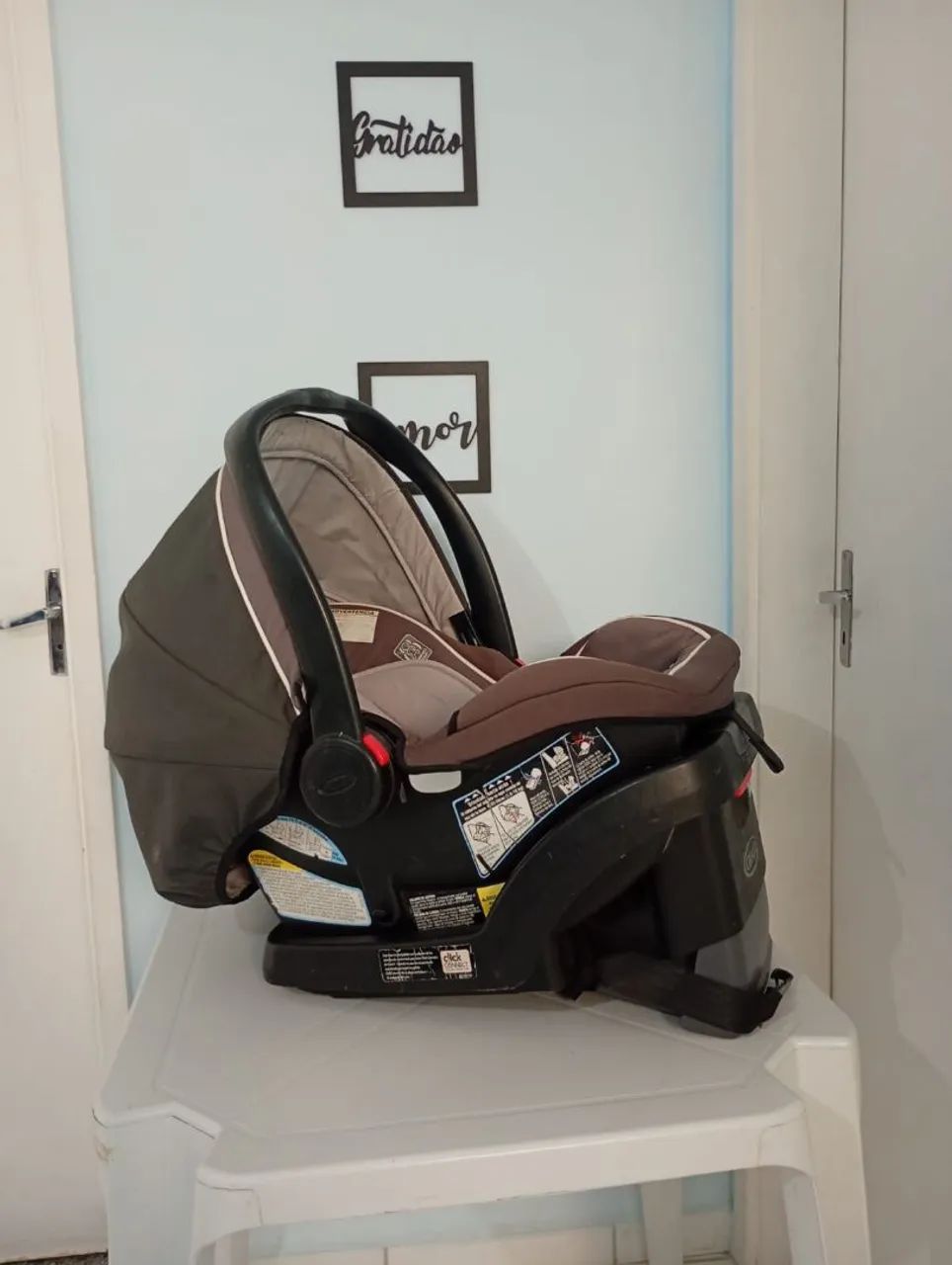 Vendo Bebê Conforto Carro !!!! - Foto 5