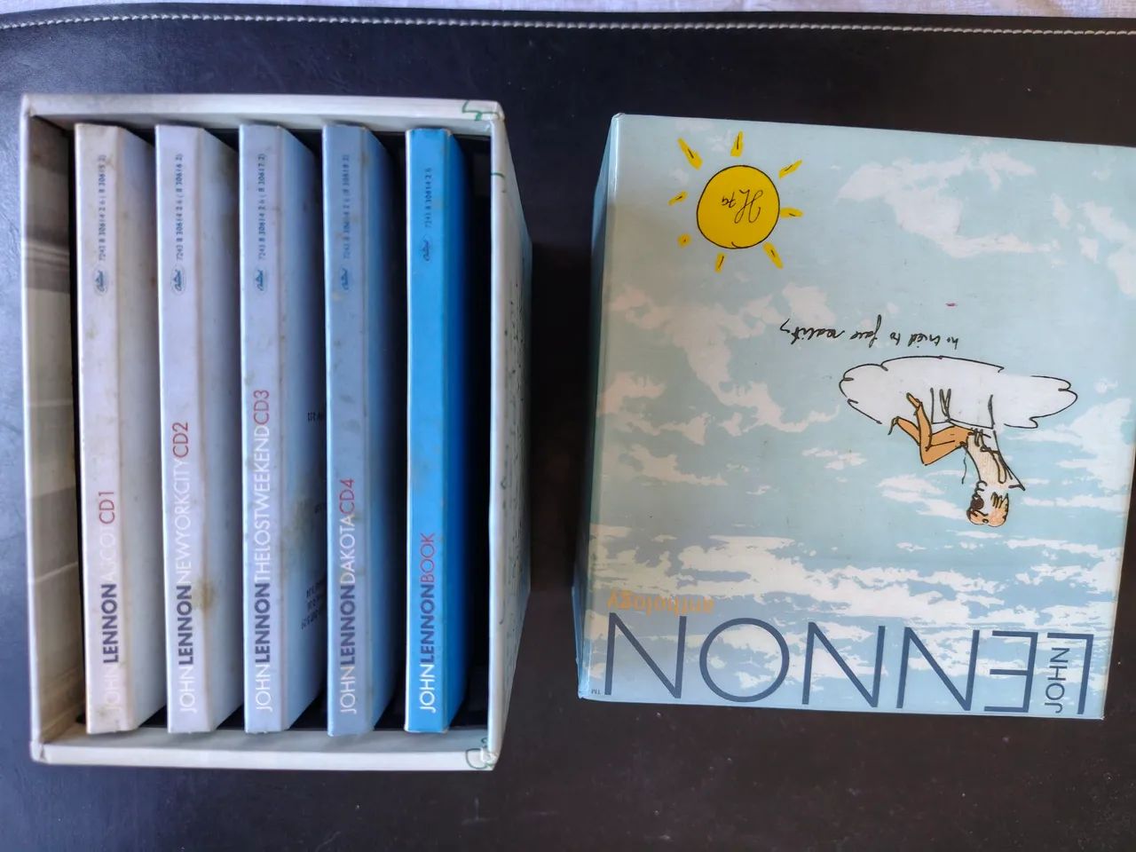 Box set - John Lennon Anthology (4 cds + livro) - Foto 5