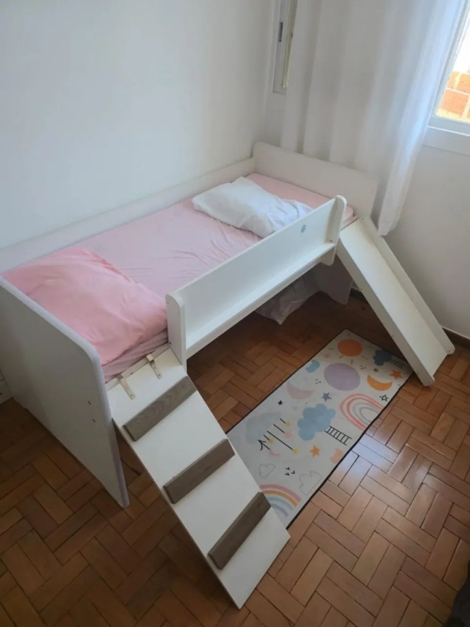 Cama infantil com escorregador - Foto 2