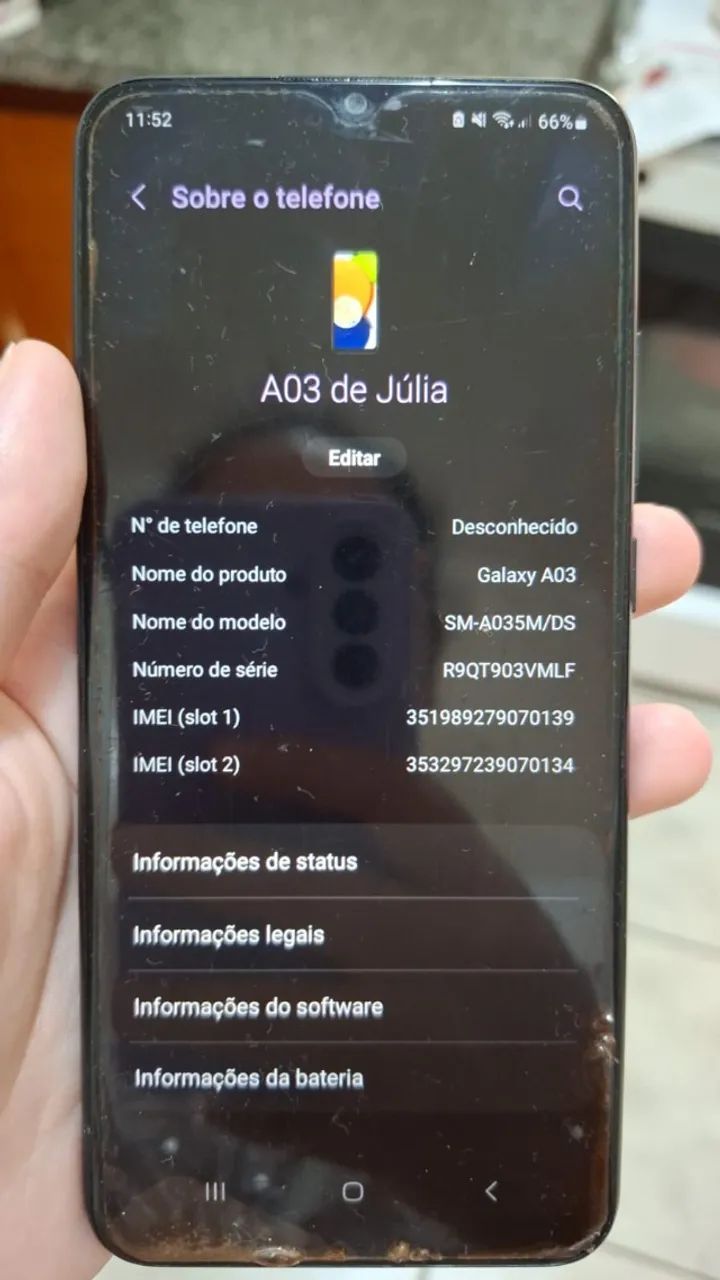 Galaxy A03 - 64g - Foto 2