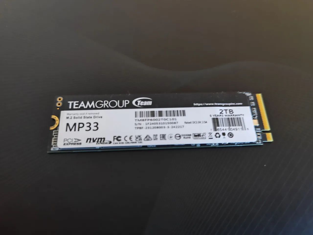 SSD M.2 TEAMGROUP 2TB GEN 3