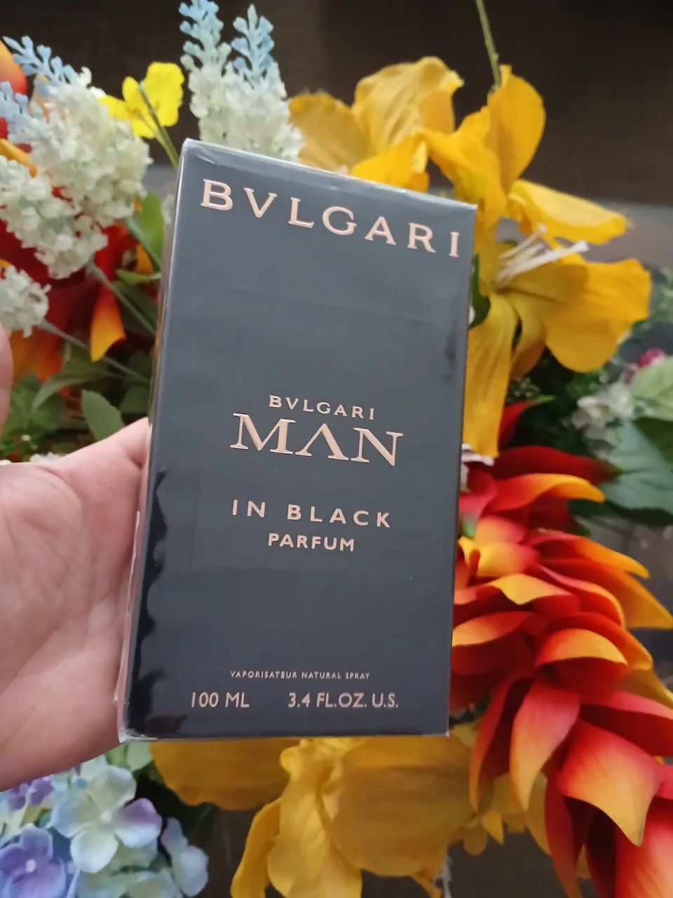 Bvlgari man in black parfum 100ml - Beleza e Cuidados Pessoais