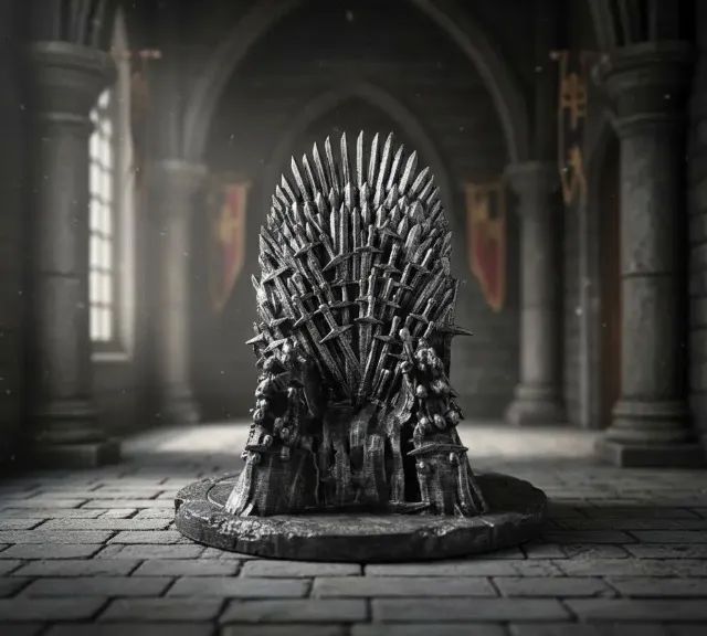 Trono De Ferro - Game Of Thrones - Foto 4