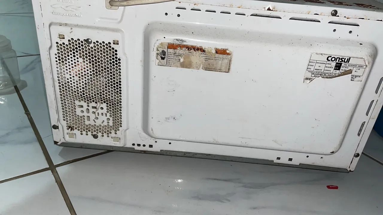 Microondas Brastemp recondicionado,com defeito 