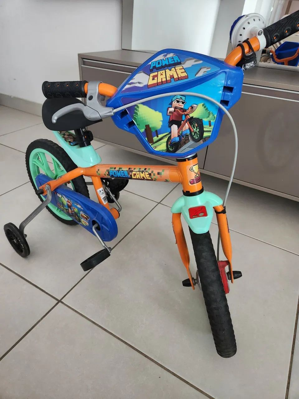 Bicicleta infantil aro 14 Bandeirantes  - Foto 4