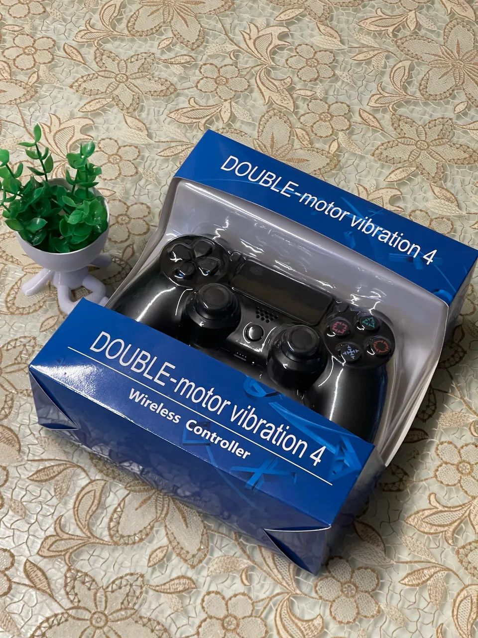 Controle Sem Fio Compatível com PS4 e PC | Dual Vibration | Bluetooth | Recarregável  - Foto 3
