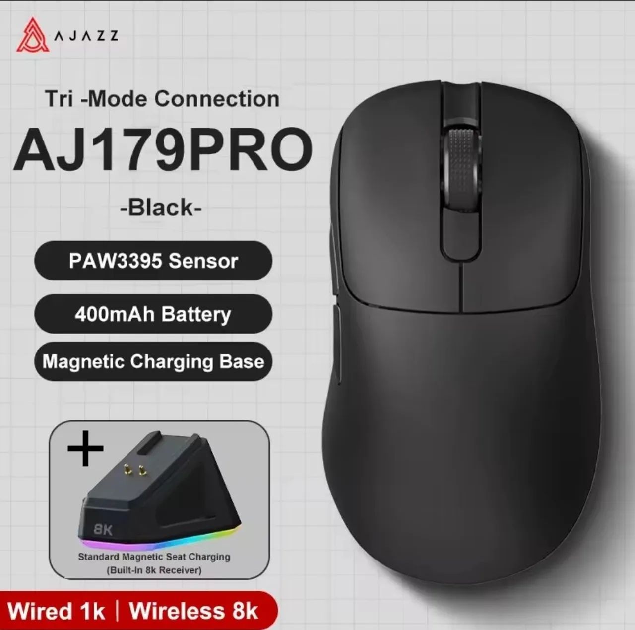 Mouse Gamer Ajjaz aj179 pro 