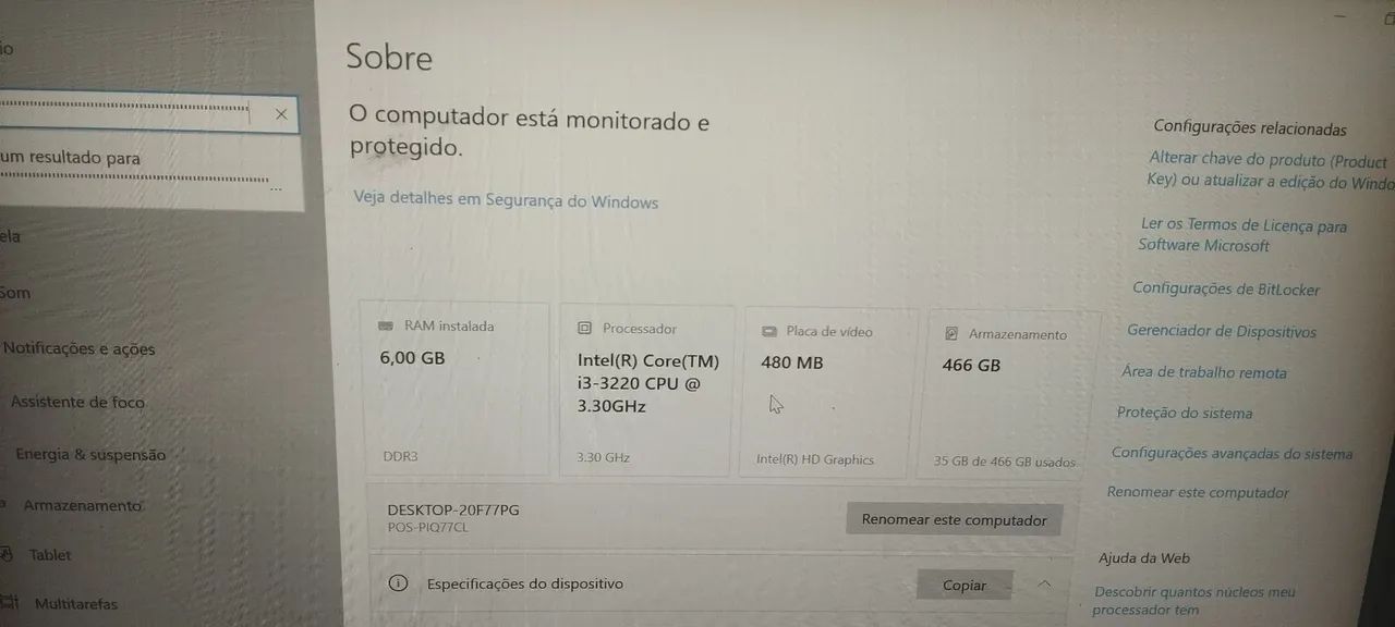 CPU computador Intel Core i3 3220 3.30 GHz  - Foto 5