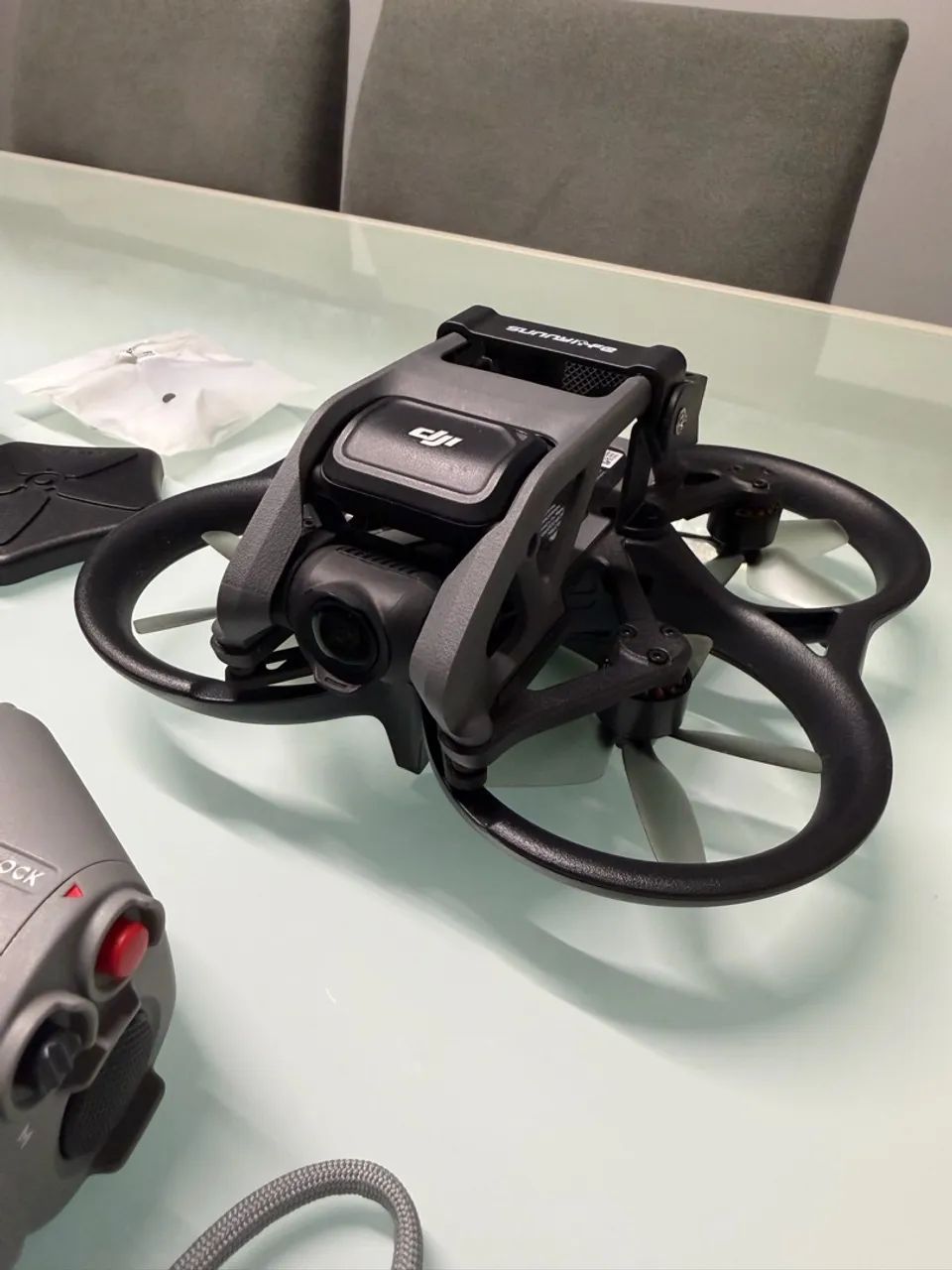Drone DJI Avata 1 pouco uso com duas baterias - Foto 4