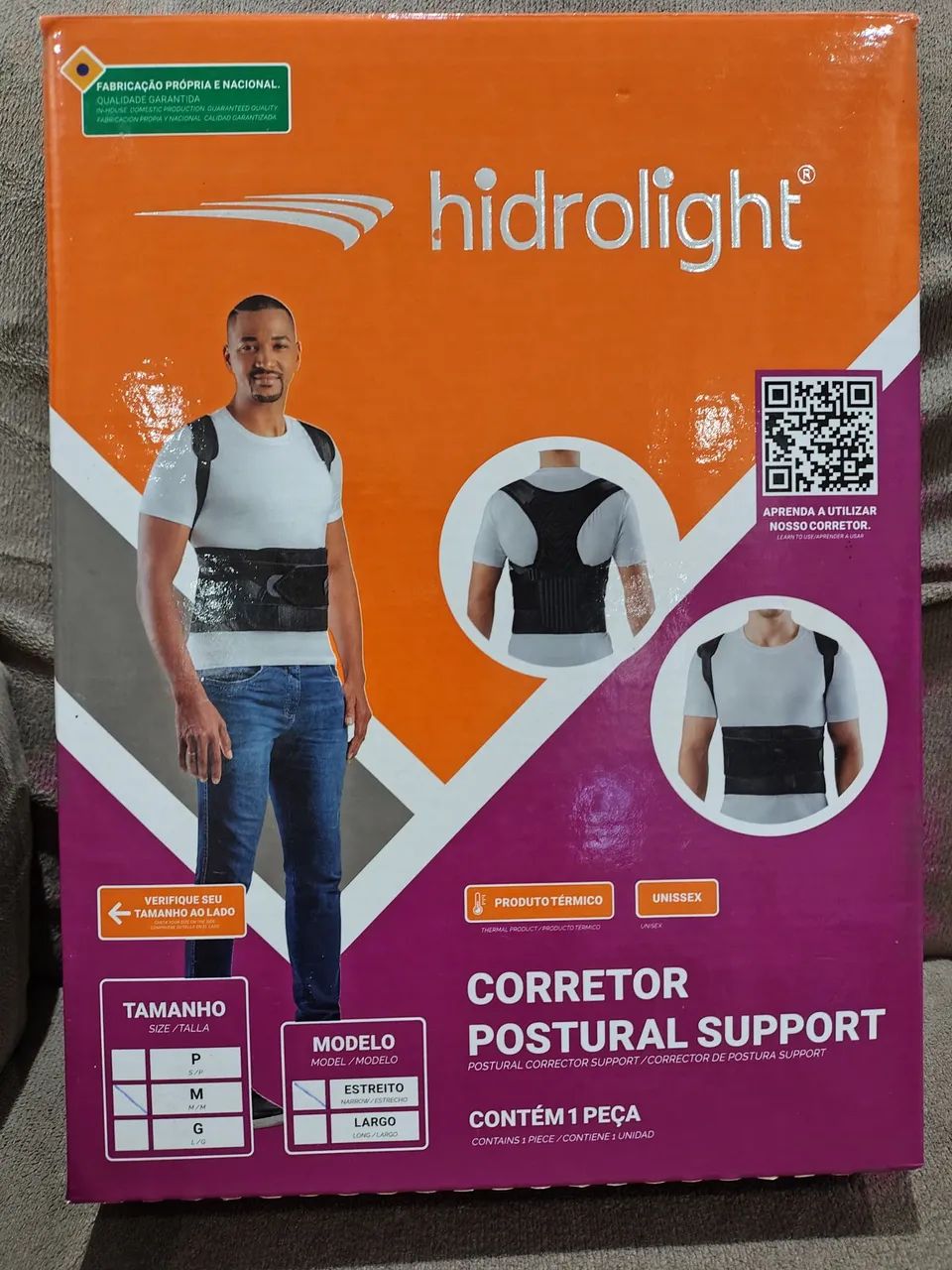 Corretor Postural Hidrolight