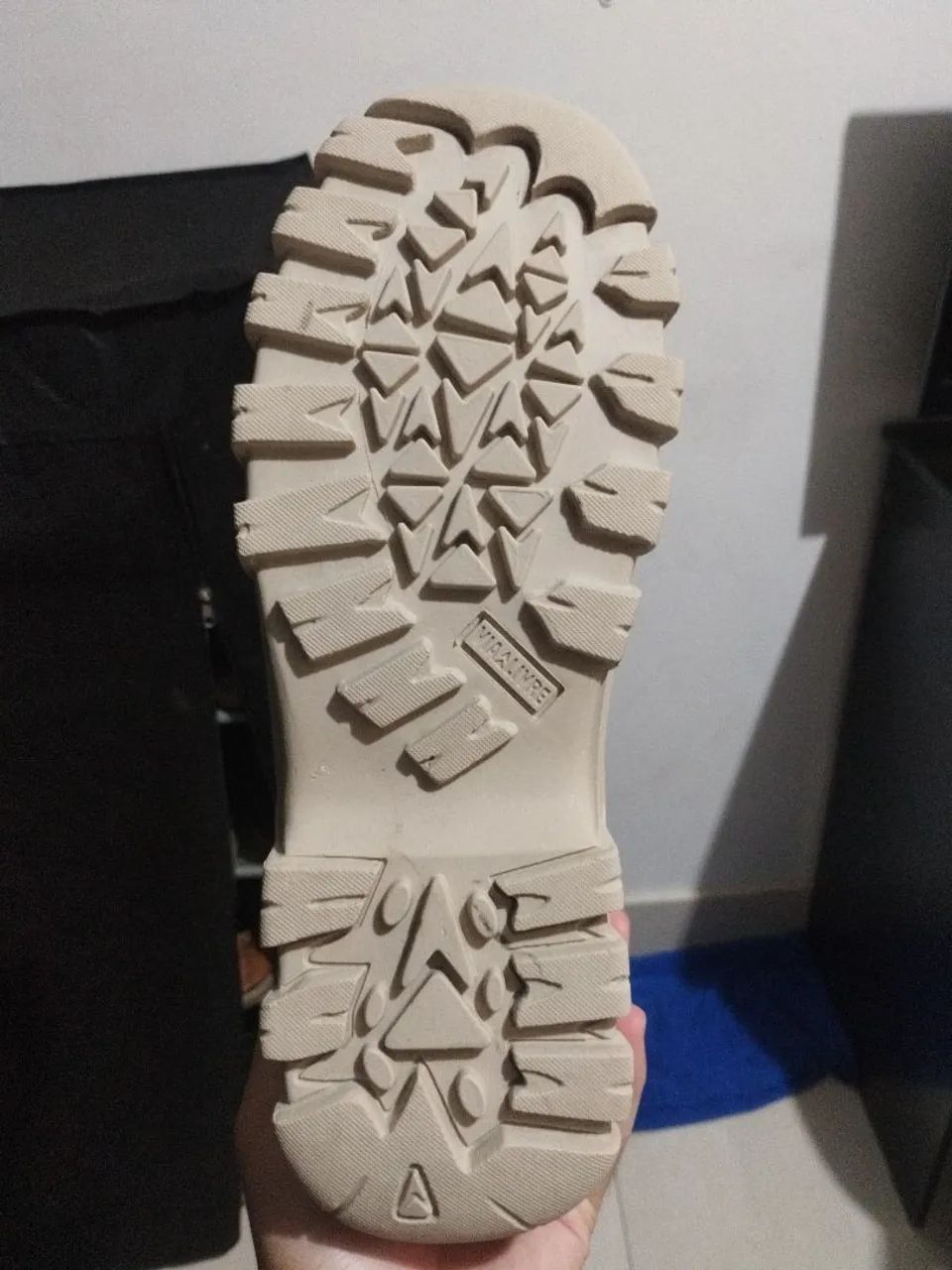 Coturno Couro Masculina com C.A. Costurado e Colado Resistente  - Foto 2