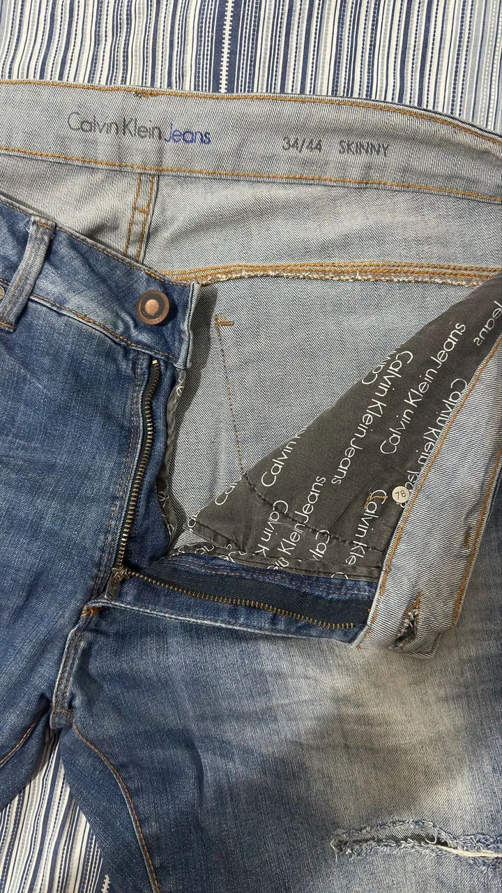 Calça jeans calvin Klein  - Foto 4