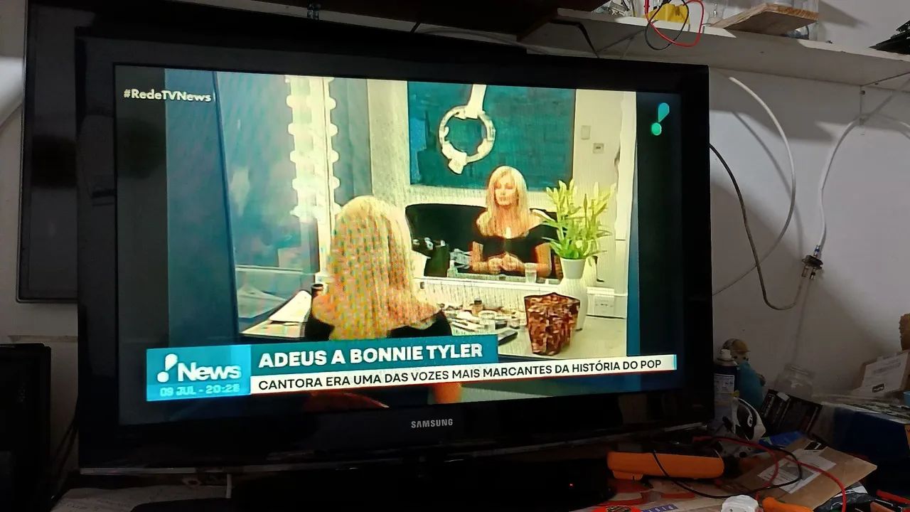 Tv Samsung 40 polegadas não e smart usar conversor digital  - Foto 5