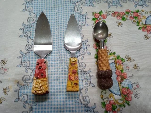 Kit Espátulas e Concha de Sorvete