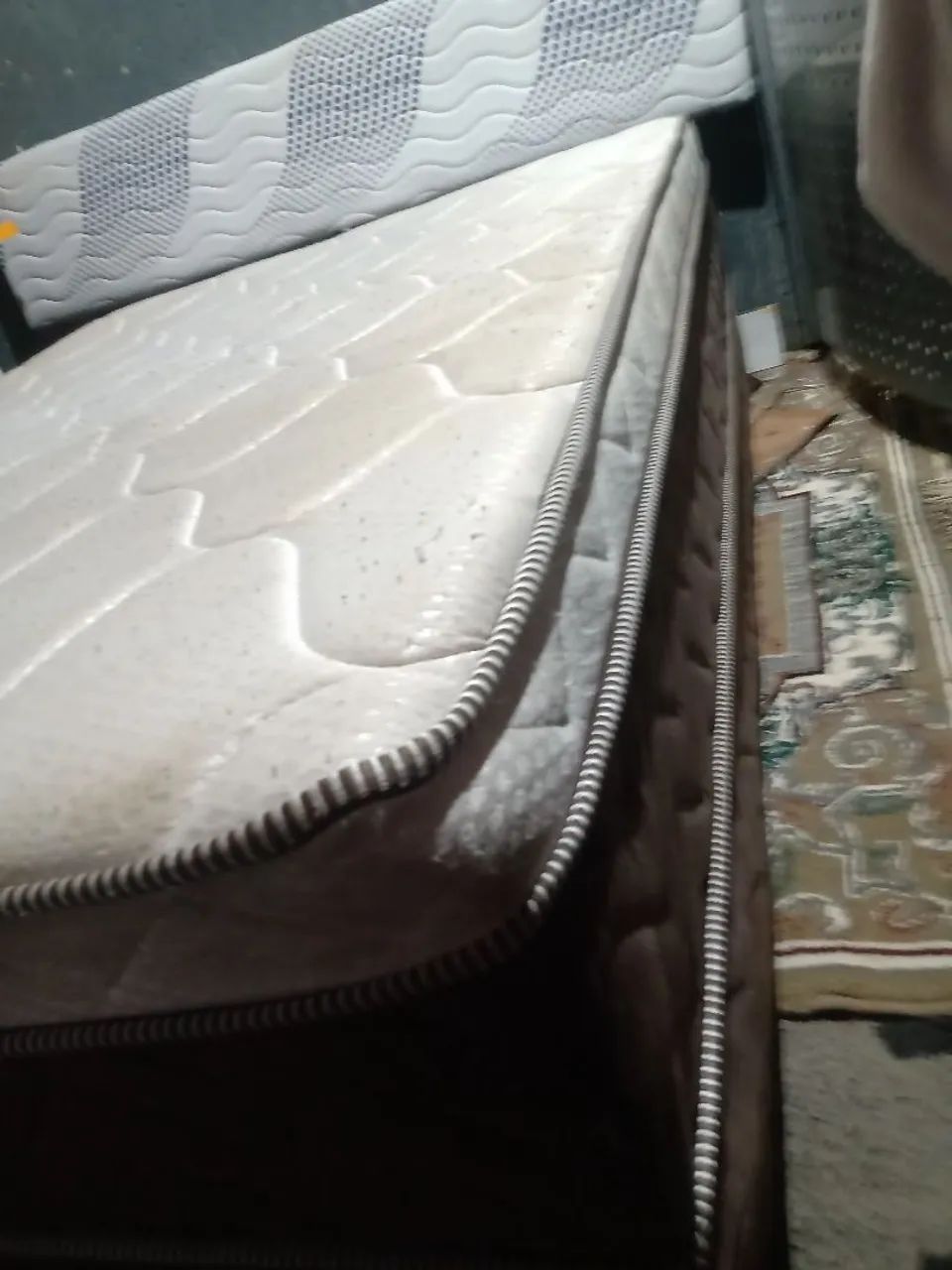 Cama Box Casal Espuma Grossa Conjugado $300 - Foto 4