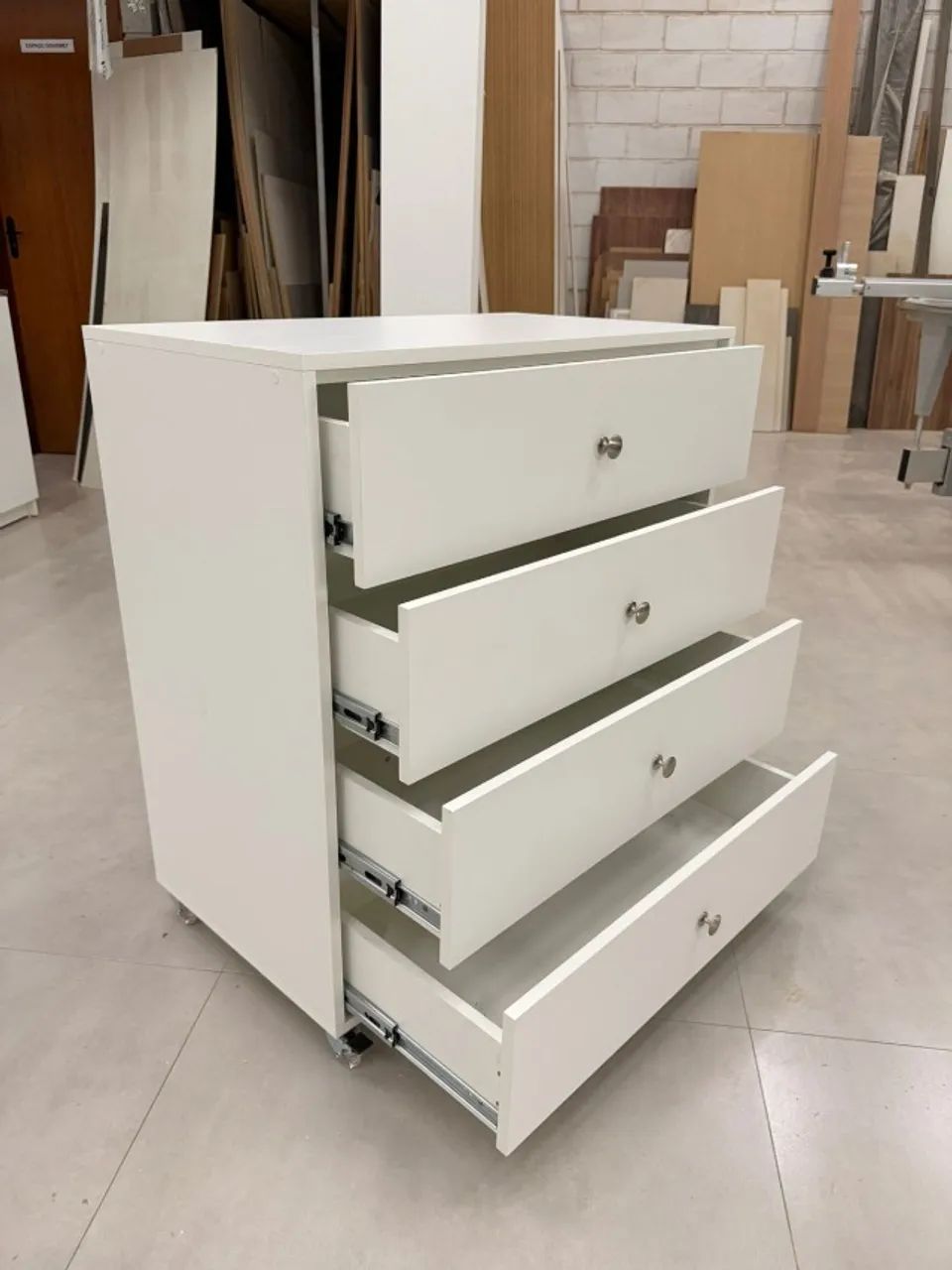 Comodas 4 Gavetas 100% mdf - Direto de fabrica  - Foto 5