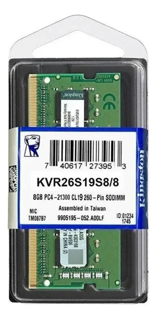 Memoria ram NOTEBOOK DDR4 8GB RAM 2666MHZ
