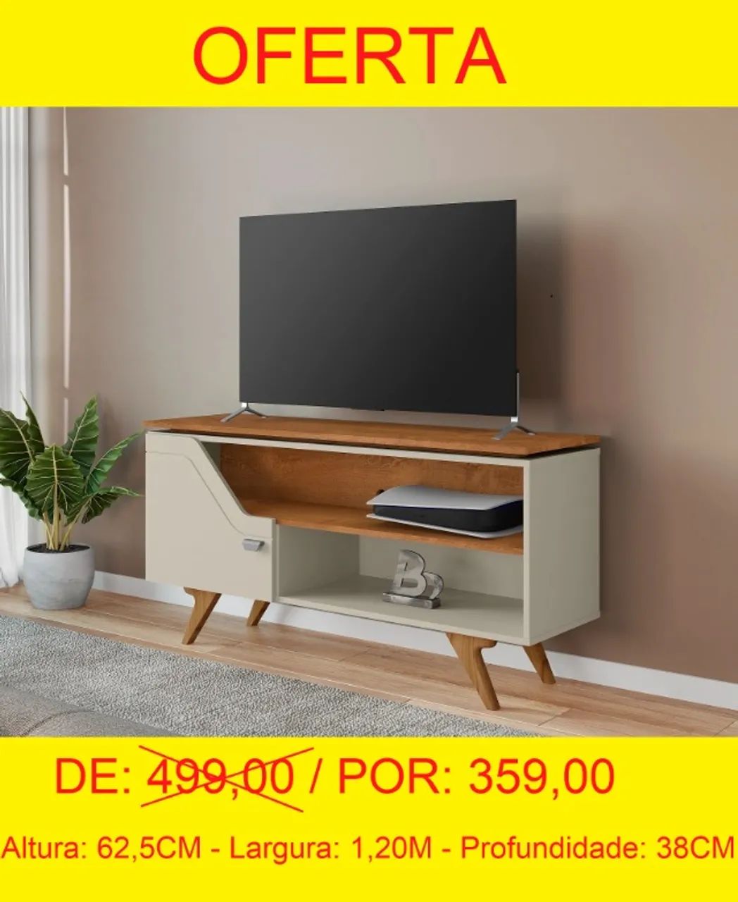 Rack para sala - produto a pronta entrega - Foto 3