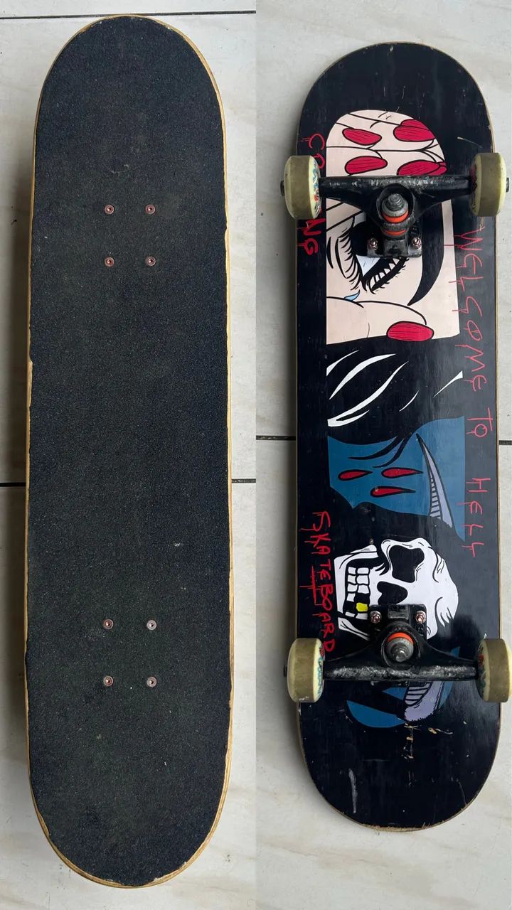 Skate montado