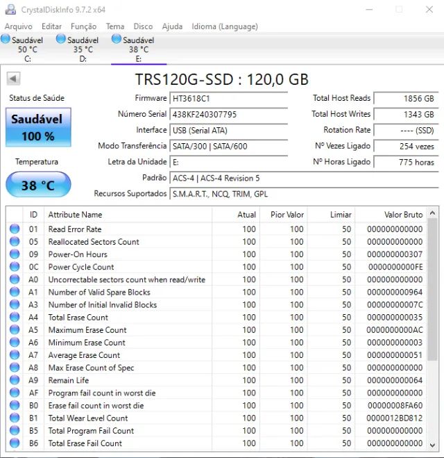 SSD Tronos 120GB - Foto 3