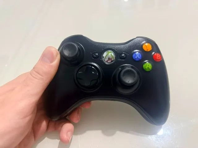 Xbox 360 desbloqueado Aurora com 2 controles - Foto 4