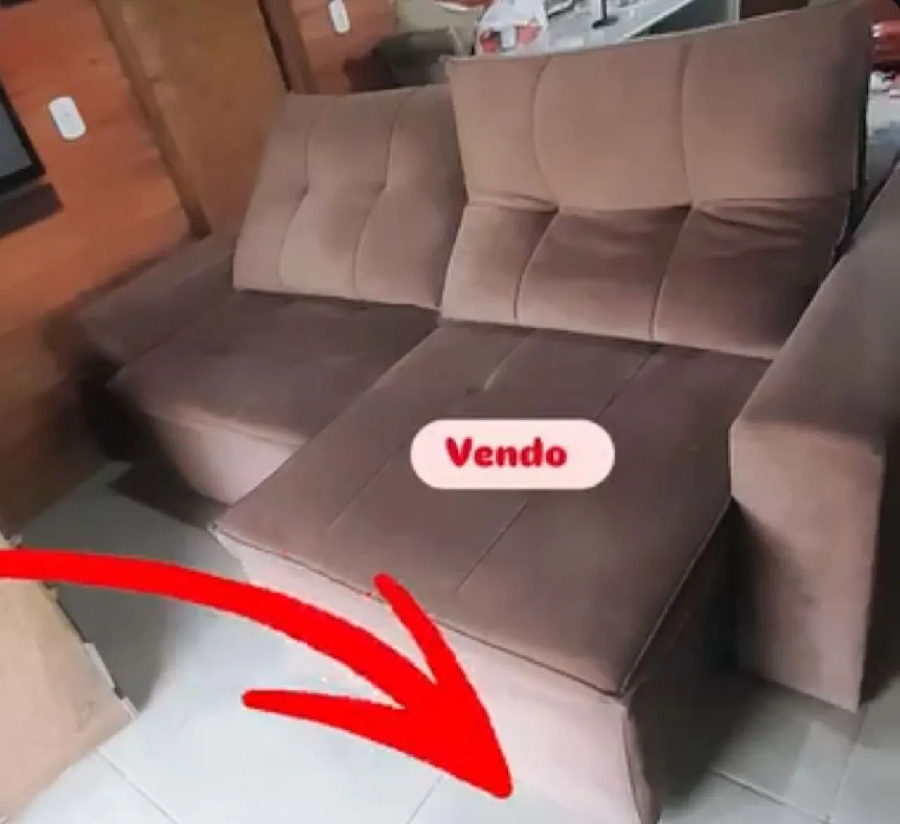 Vendo Sofá retrátil. Ótimo estado.?