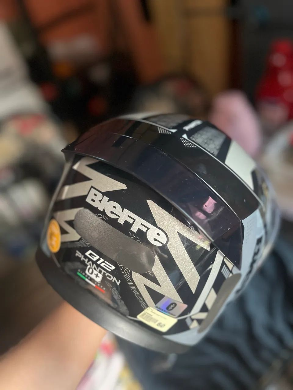CAPACETE BIEFFE COM BLUETOOTH - Foto 2