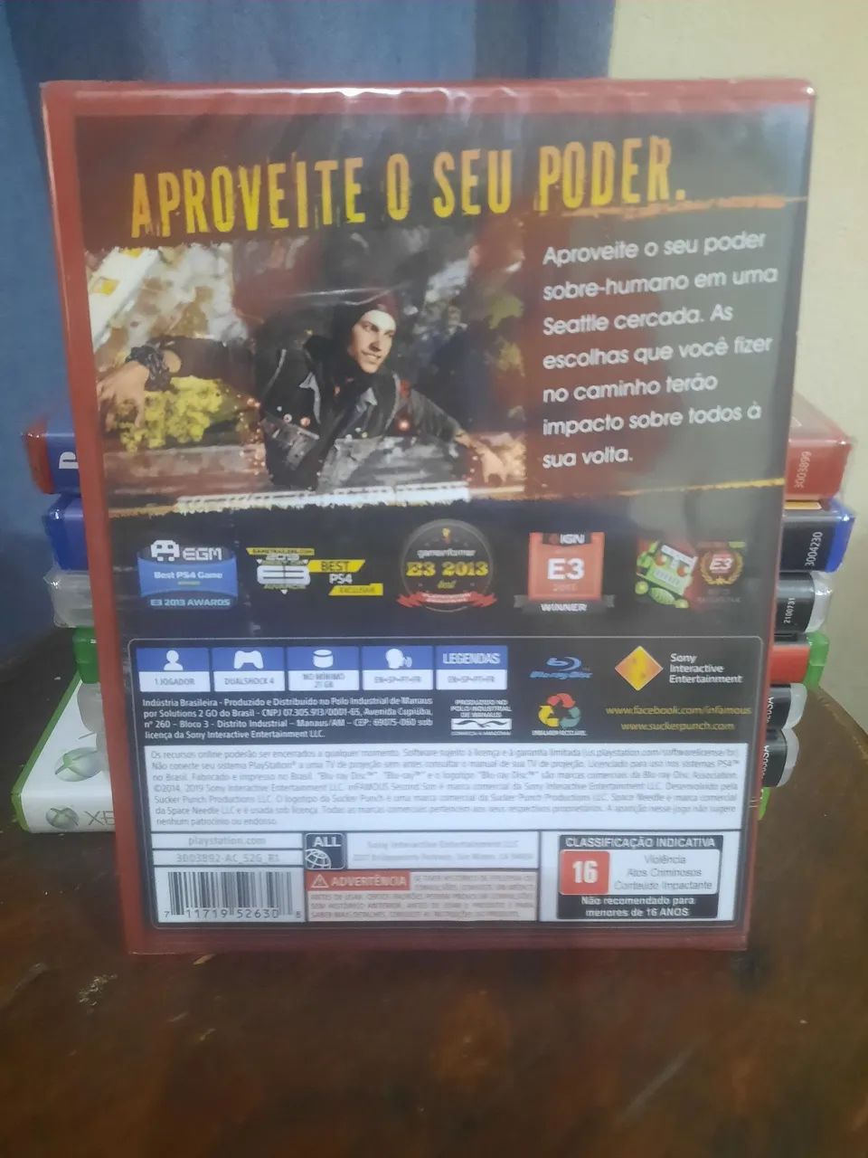 Jogo Infamous Second Soon - PS4 - Lacrado - Foto 2