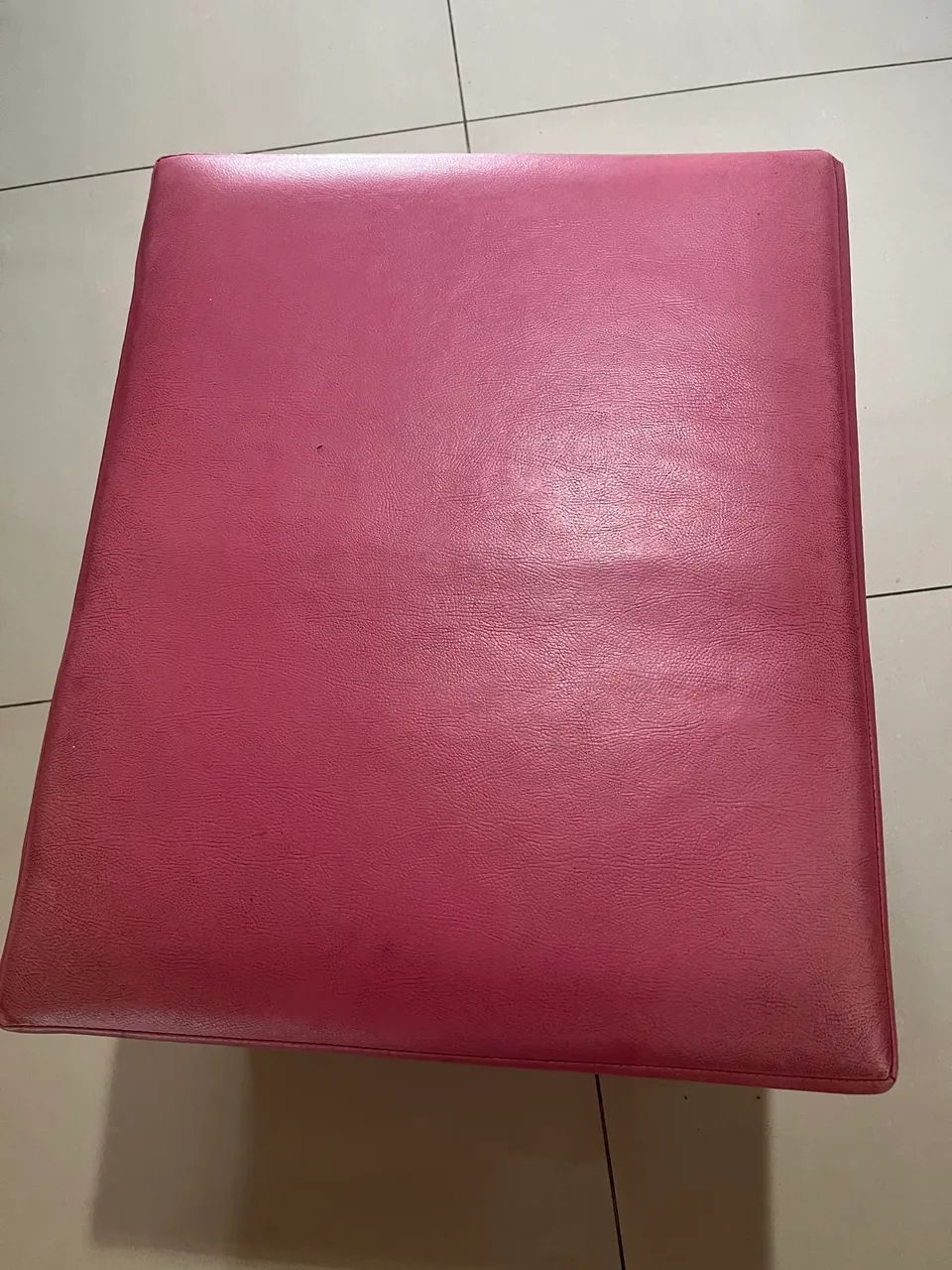 Pufe de madeira  - Foto 3