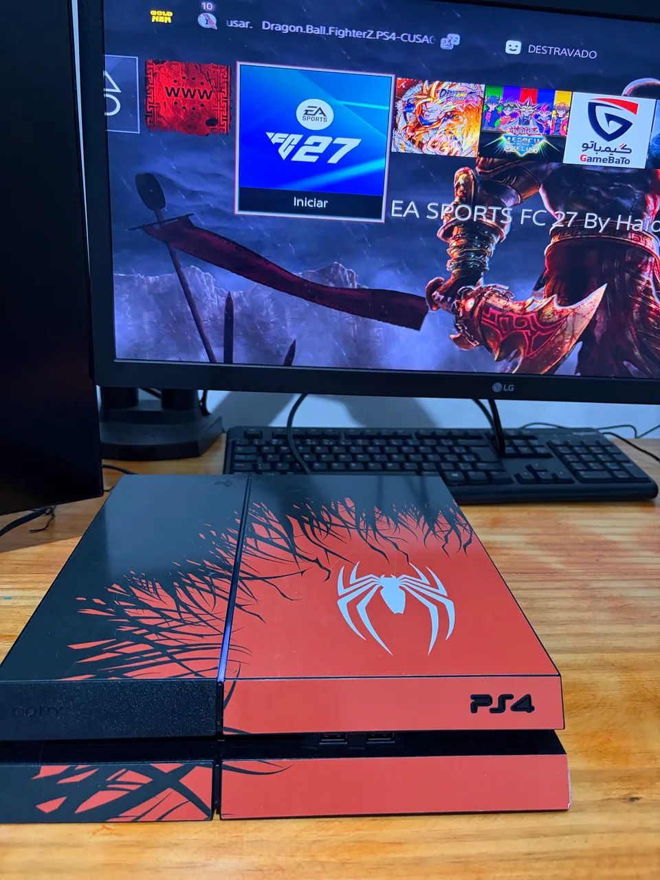 Vendo ou Troco PS4 Desbloqueado  - Foto 3