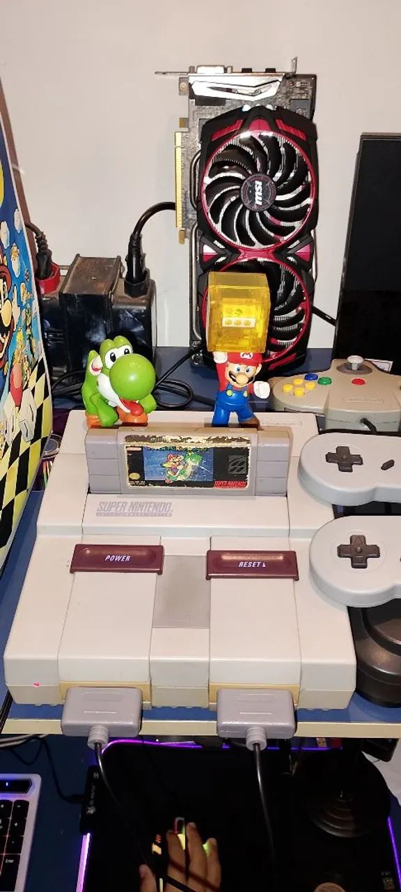 Super Nintendo + Super Mario word original  - Foto 2