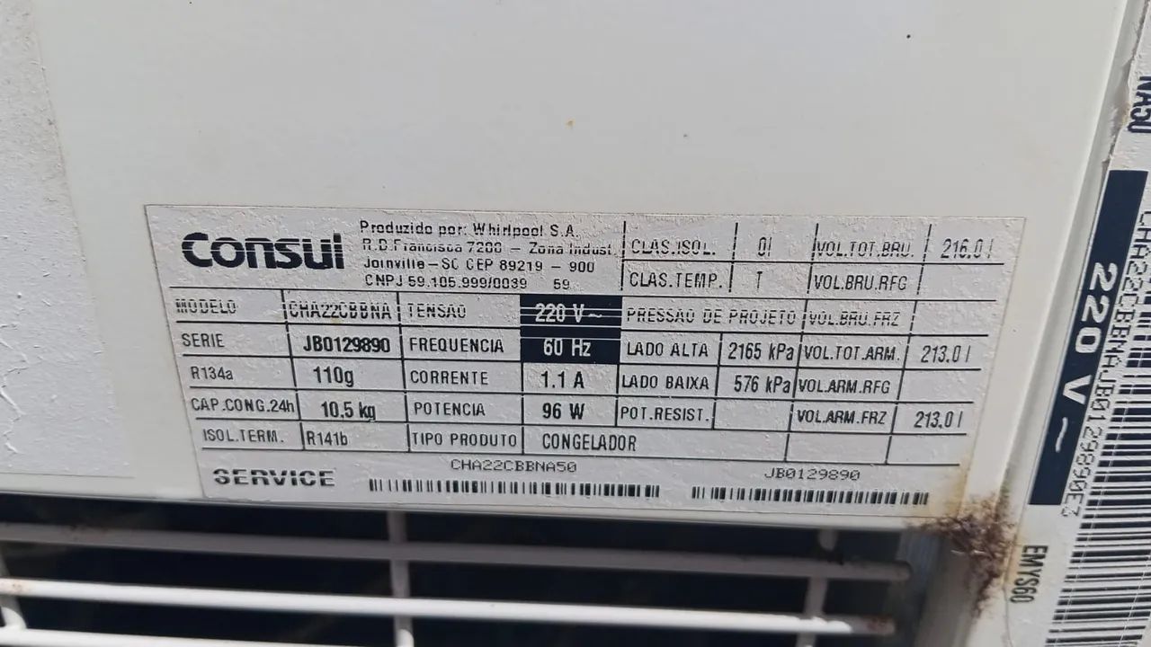 Freezer cônsul 220 litros - Foto 5
