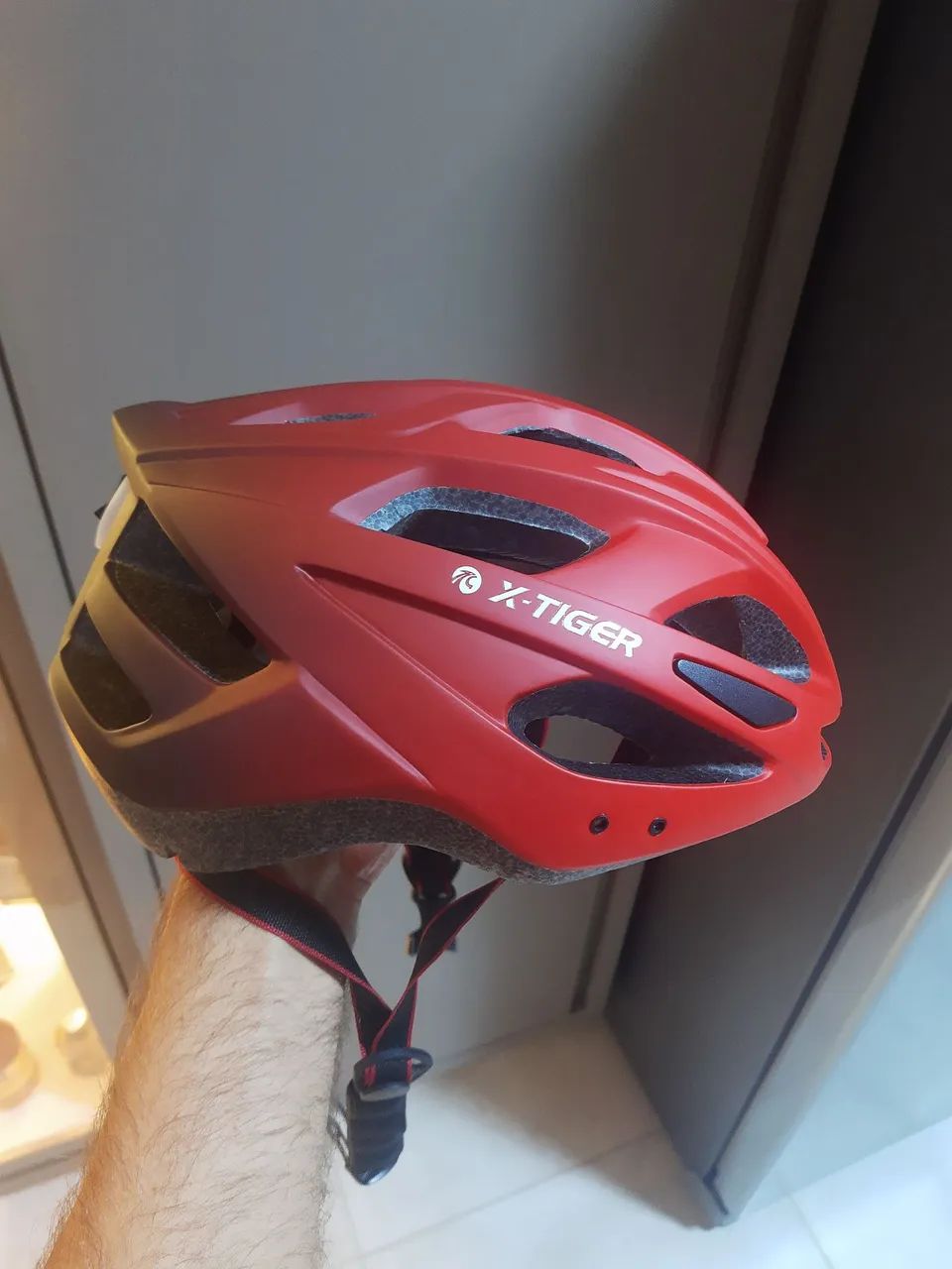 Capacete X Tiger com sinalizador  - Foto 5
