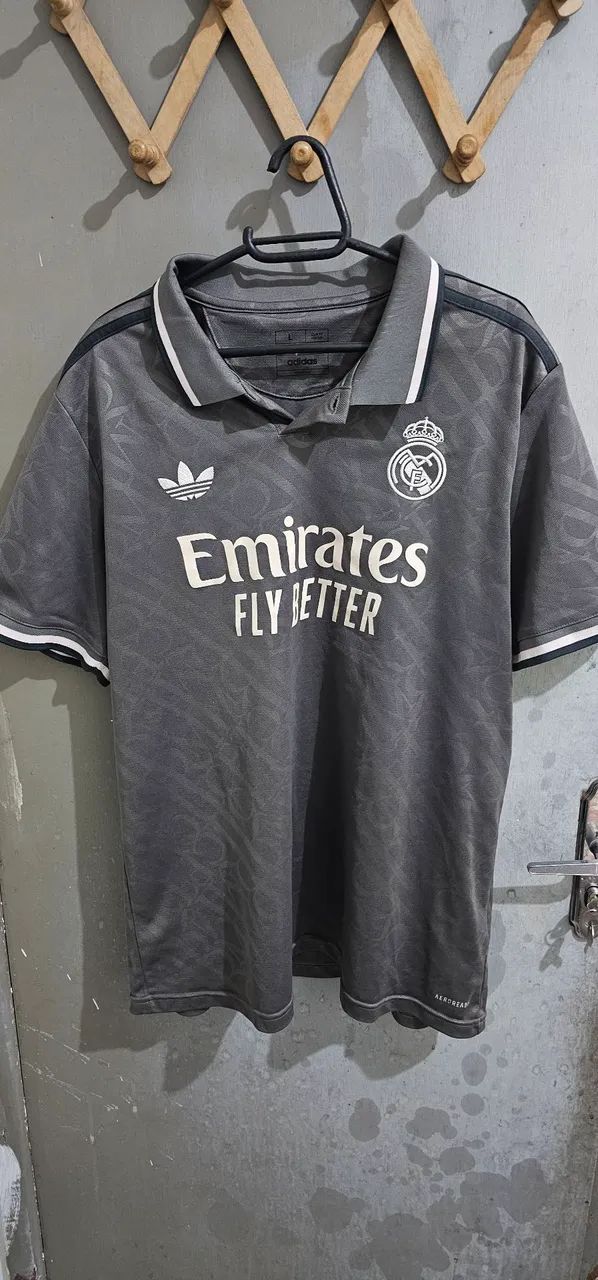 Camisa Polo Real Madri Espanha G