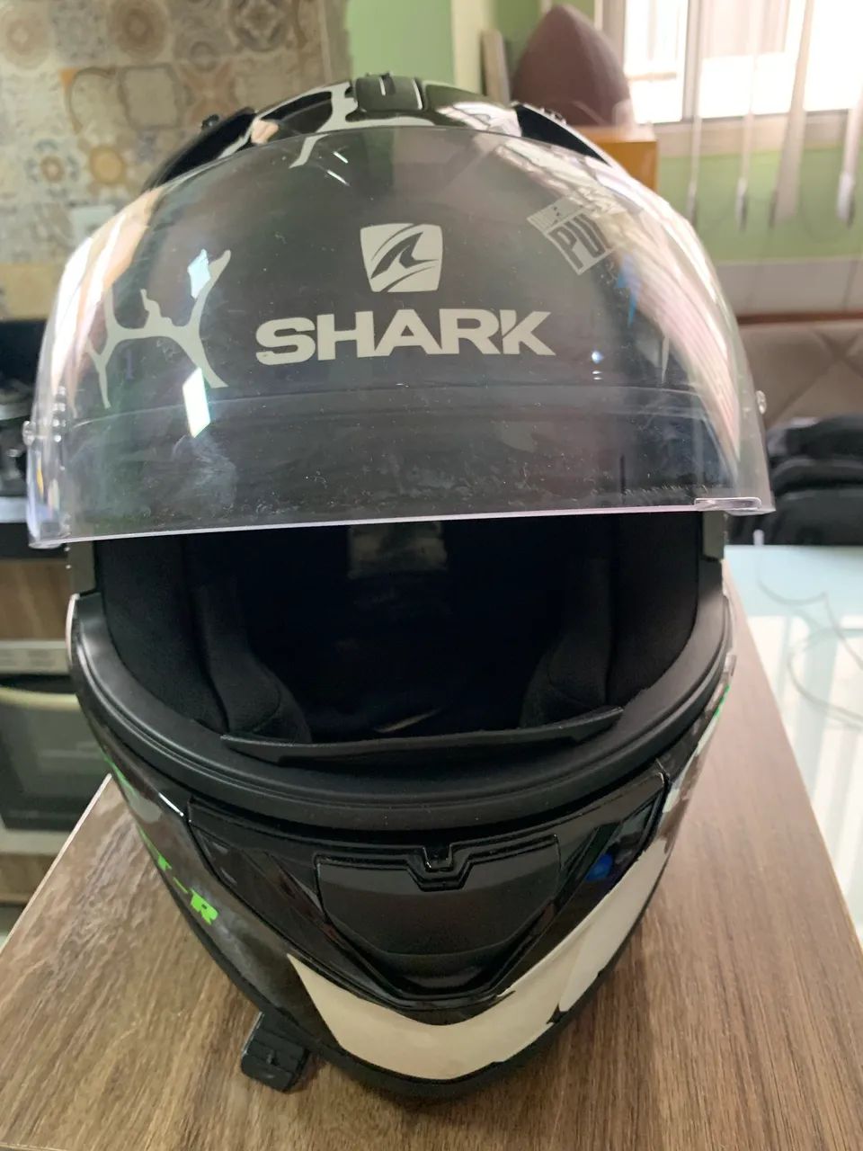 Capacete ESPORTIVO para motocicleta TAM 56 SHARK DRIFT R - Foto 3