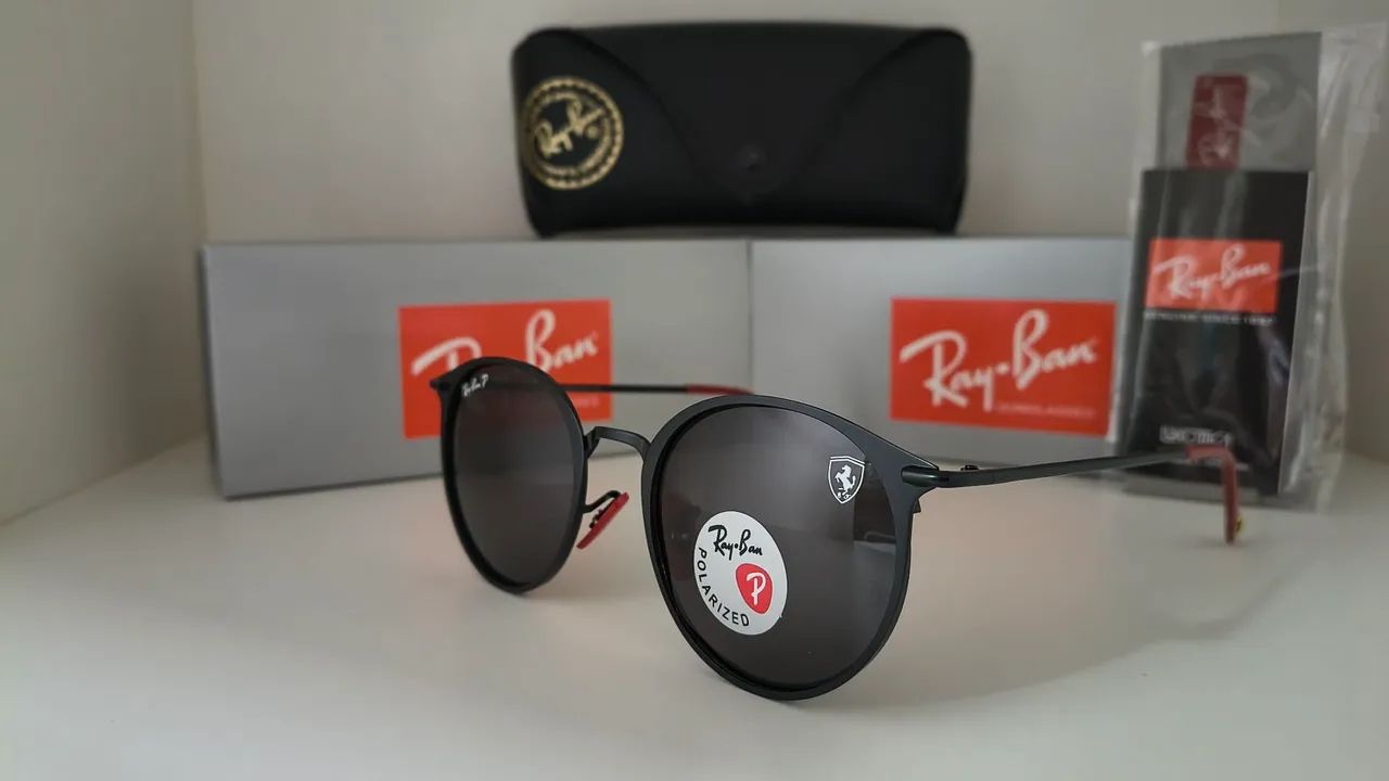  ÓCULOS DE SOL RAYBAN FERRARI  - Foto 2