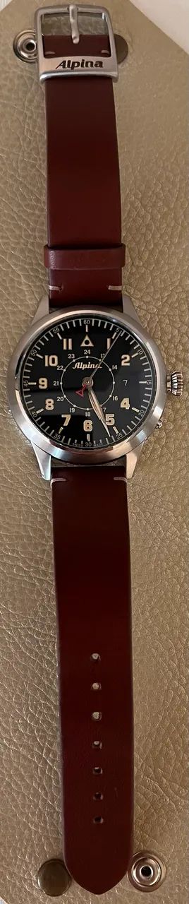 Relógio Alpina Startimer Pilot Heritage Automático Edição Limitada  - Foto 3