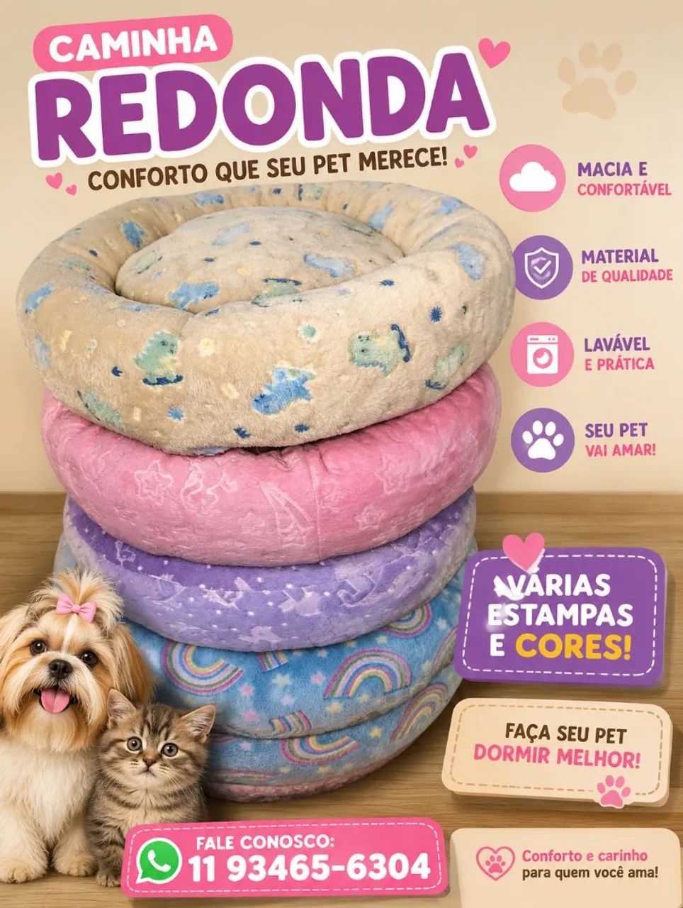 Cama pet2 