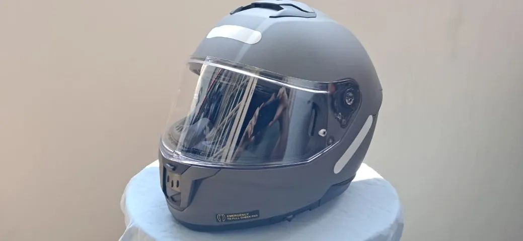 Capacete Ls2 Stream 2 Ff808 Monocolor Concrete - Foto 2