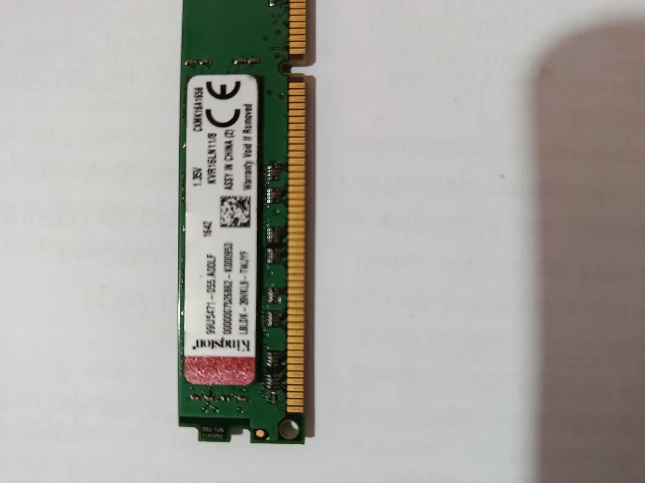 Memória ram ddr3 de 8gb 