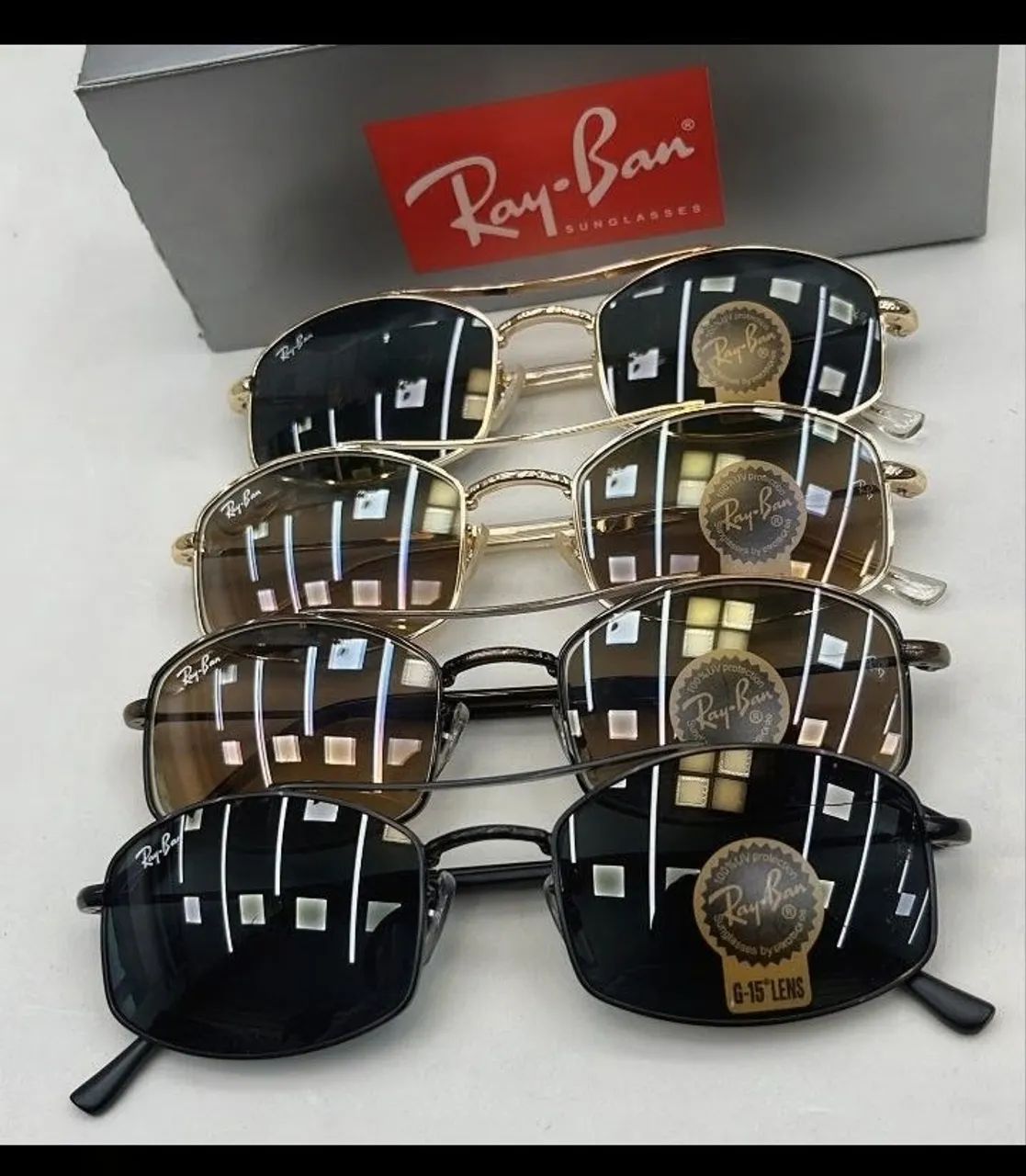 Vendo óculos escuro Ray ban e multimarcas - Foto 5