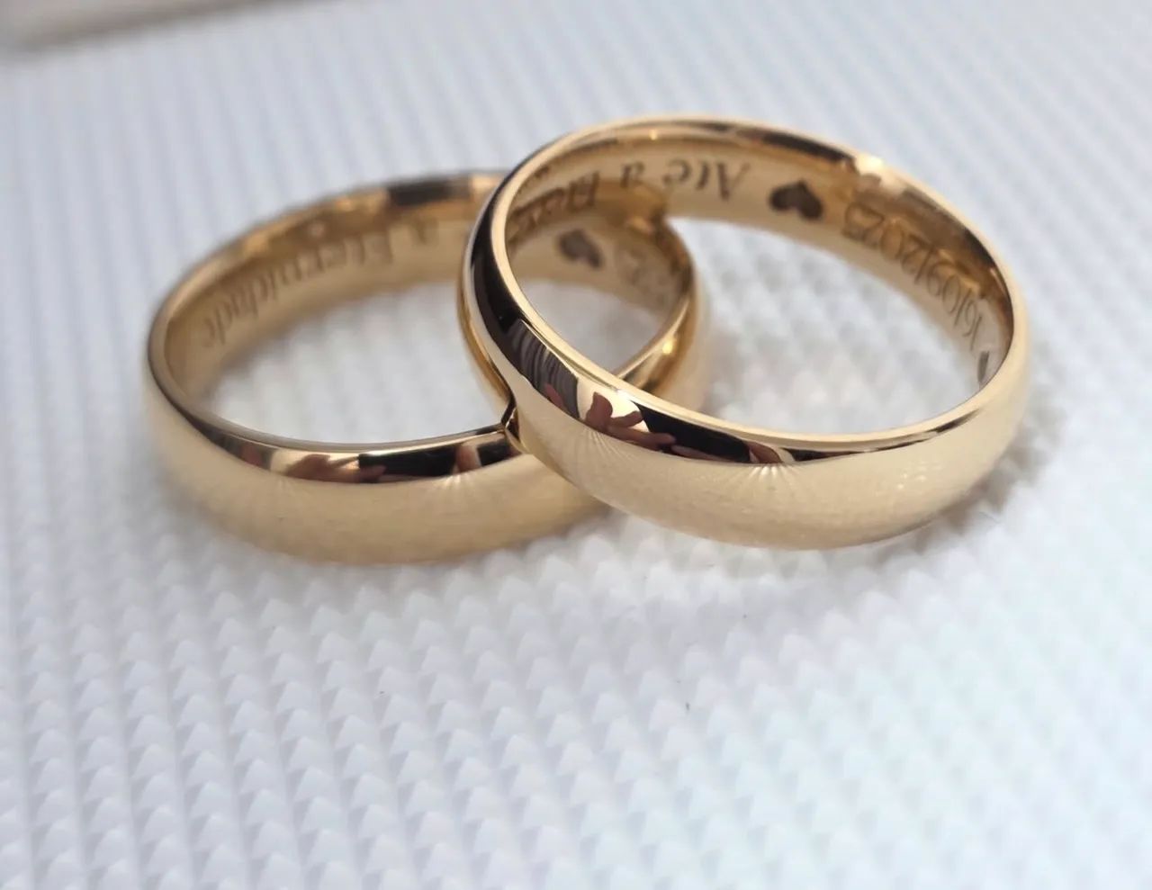ALIANÇA OURO18K