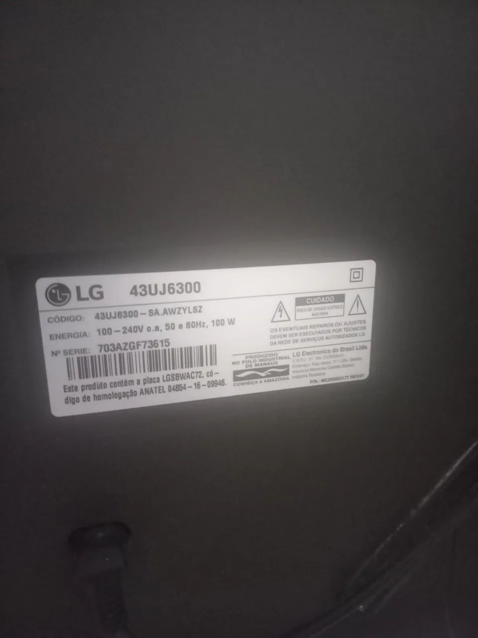TV LG Com Defeito - Foto 5