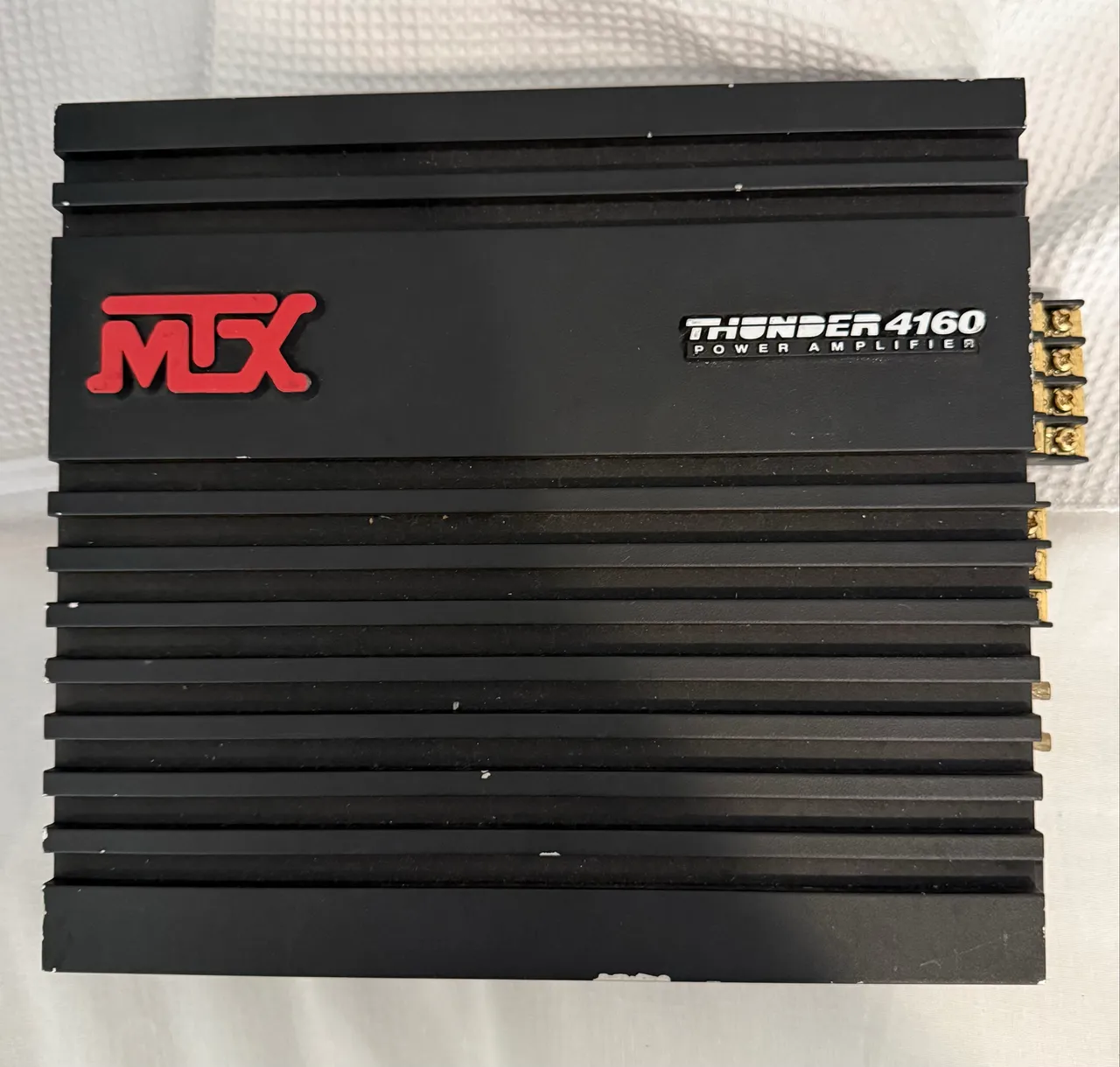 Par de sub woofer mtx TR5512-44 400Watts rms 4ohms novinho