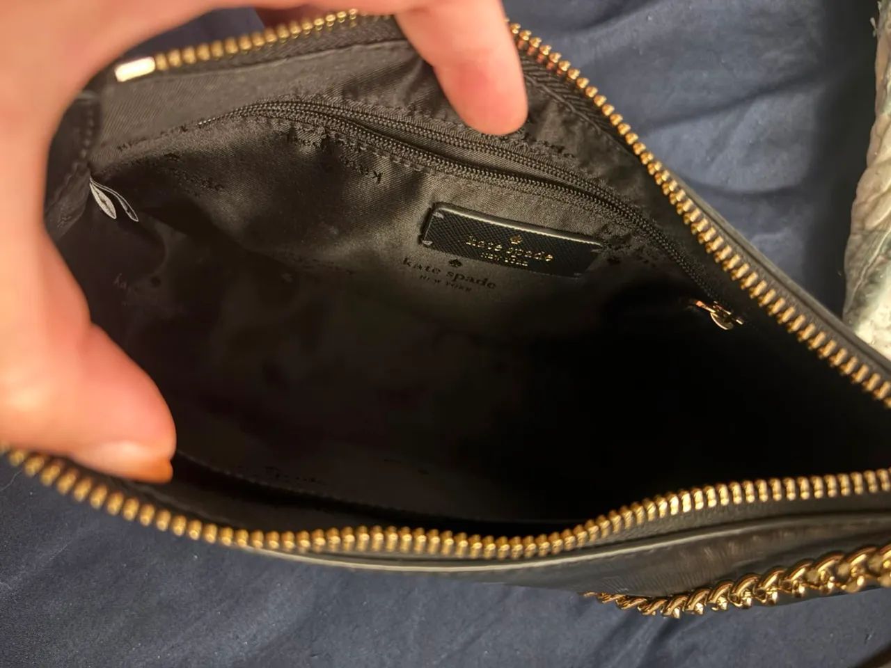Bolsa kate spade preta  - Foto 3