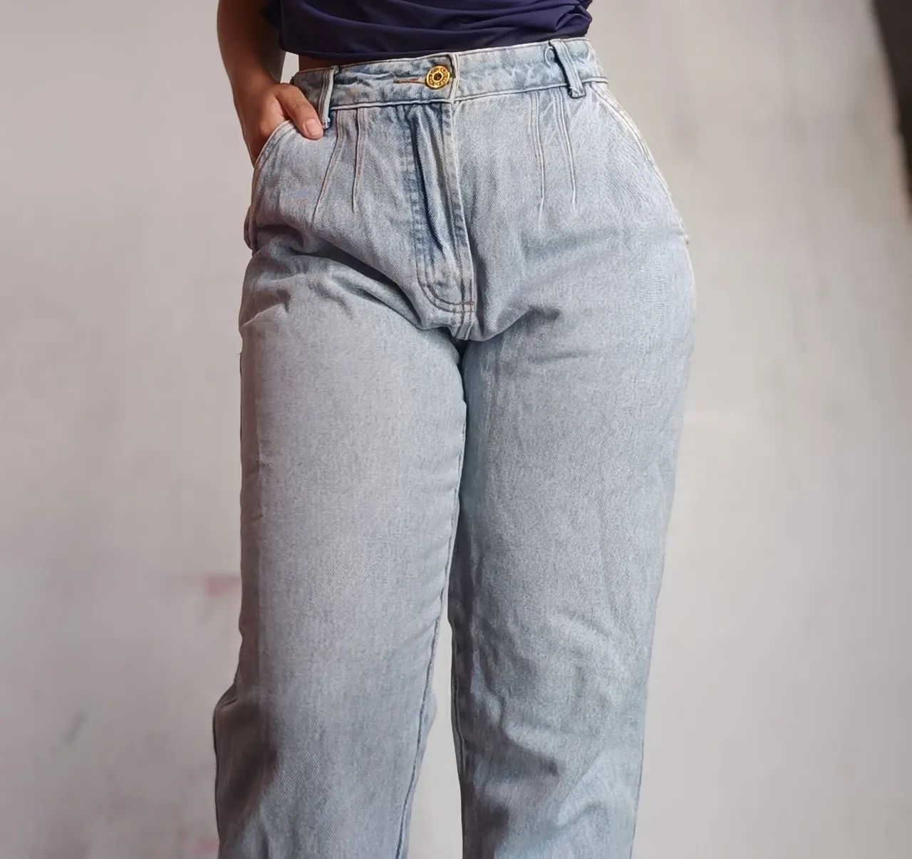 Calça Jeans Azul Claro 
